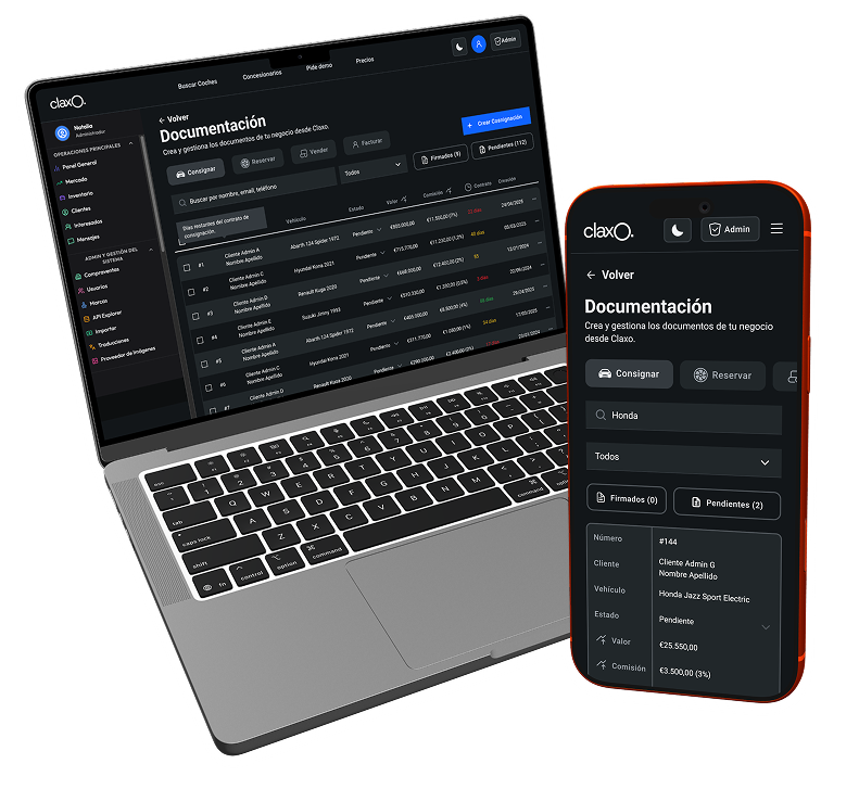 Claxo screens