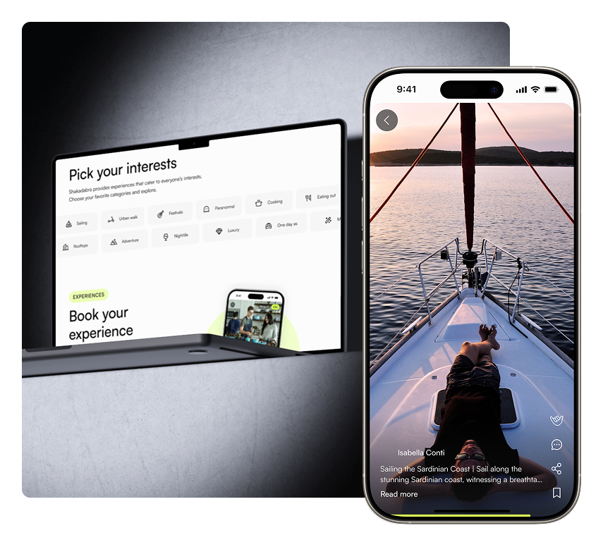 Shakapp screens